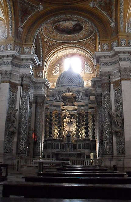 Intérieur de l'église des Jésuites
