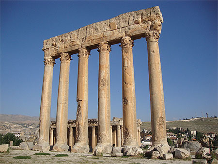Temple de Jupiter Temple de Jupiter