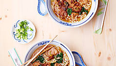 Recette de ramen au porc et gingembre