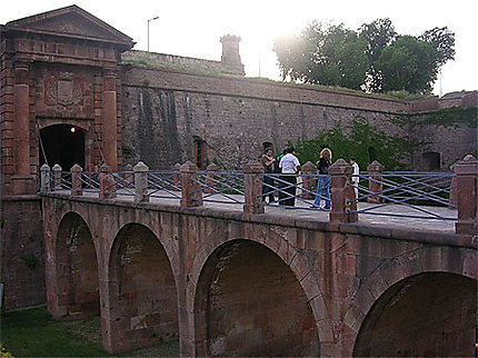 Accès au Castell de Montjuïc