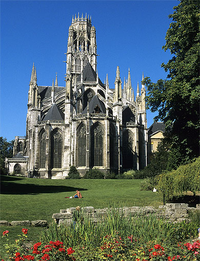 Eglise St-Ouen, Rouen : Eglise : Abbatiale Saint-Ouen : Rouen : Seine ...