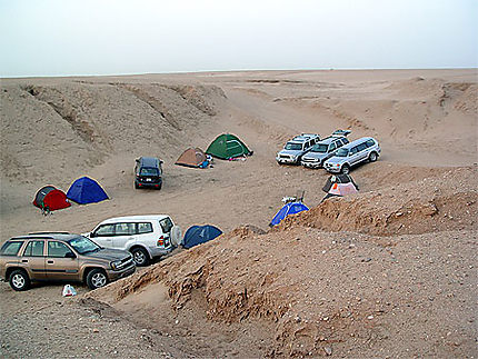 Camping désert