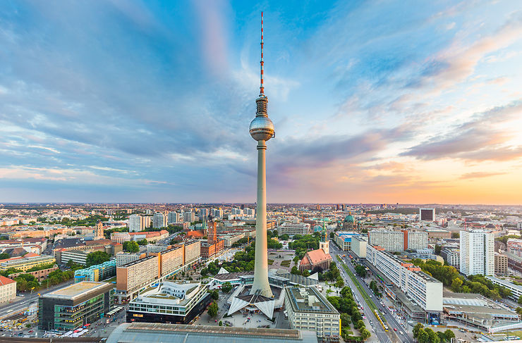 Berliner Fernsehturm - Berlin, Allemagne