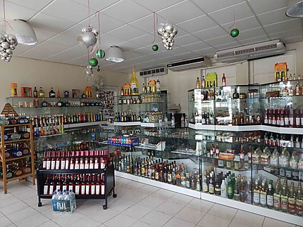 Boutique de liqueur de Curaçao