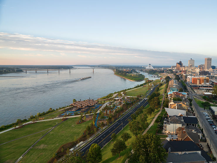 Memphis en vert, le long du Mississippi