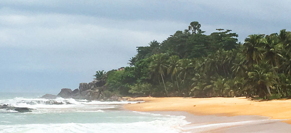 Plage à Grand Bereby