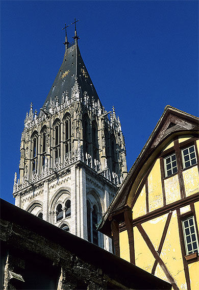 Tour St-Romain, cathédrale Notre-Dame, Rouen