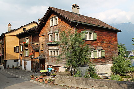 Village de Werdenberg (Canton de Saint-Gall)