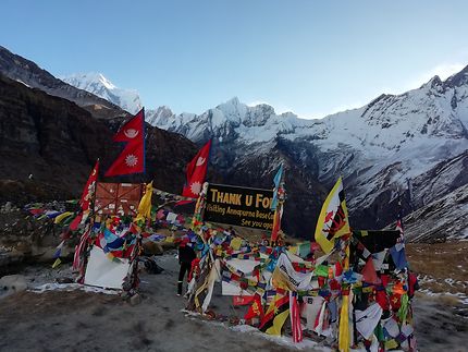 Annapurna base camp 4130m. 