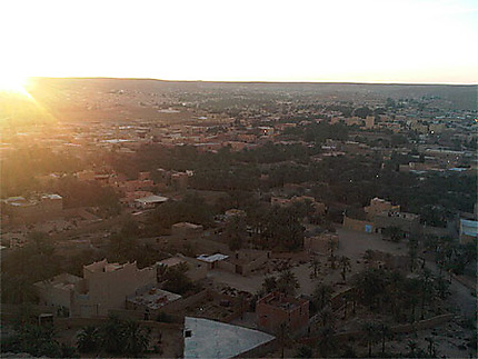 Coucher de soleil à Ghardaia