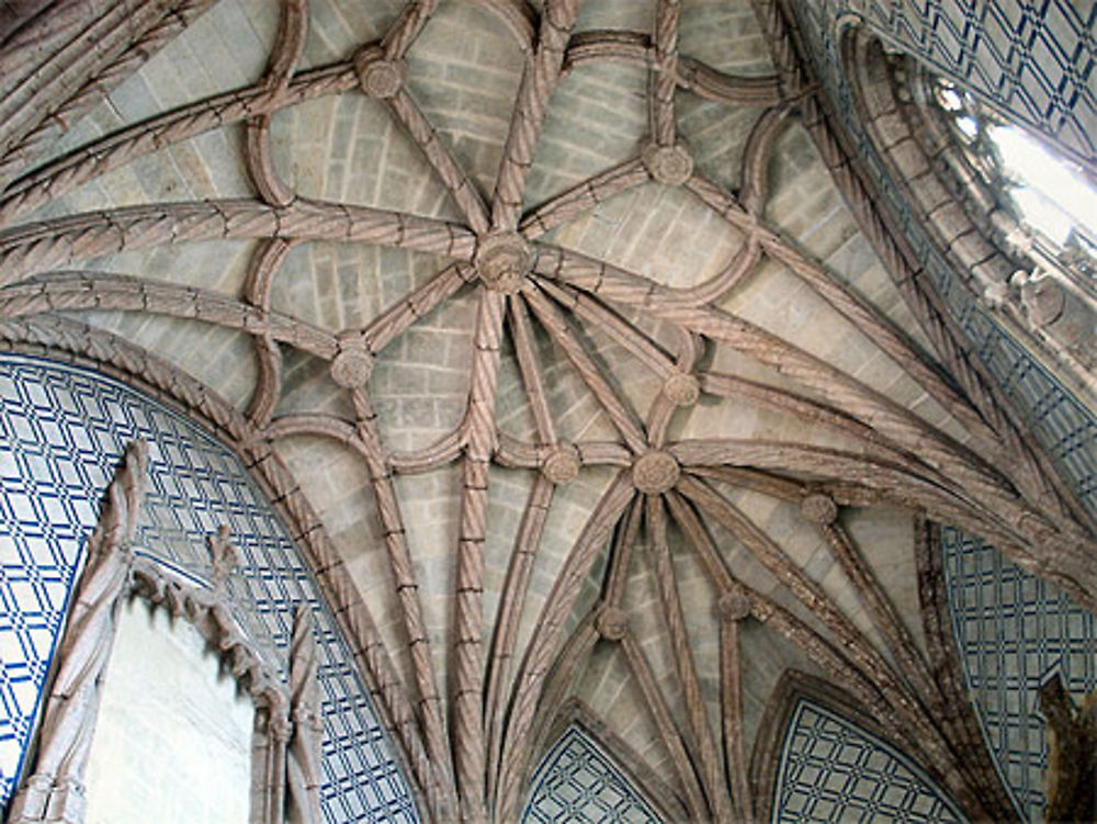 Décoration voute église San Jesus Setubal