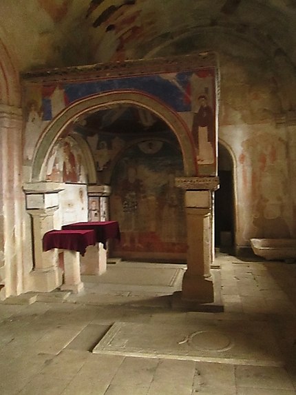 Intérieur du monastère de Ghélati
