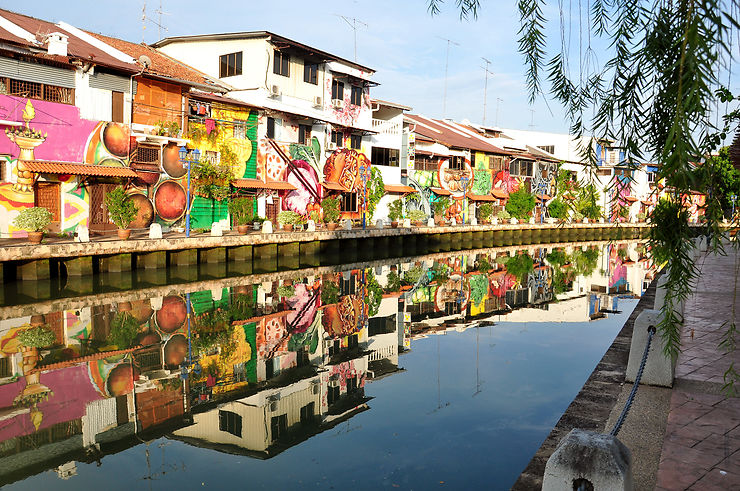 Malacca : shophouses d’hier et d’aujourd’hui