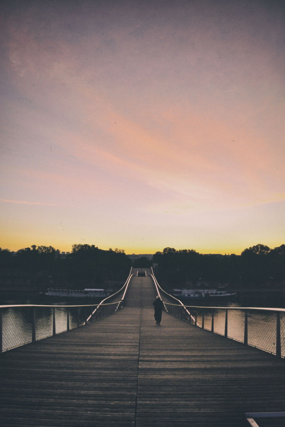 Passerelle Simone de Beauvoir à Paris