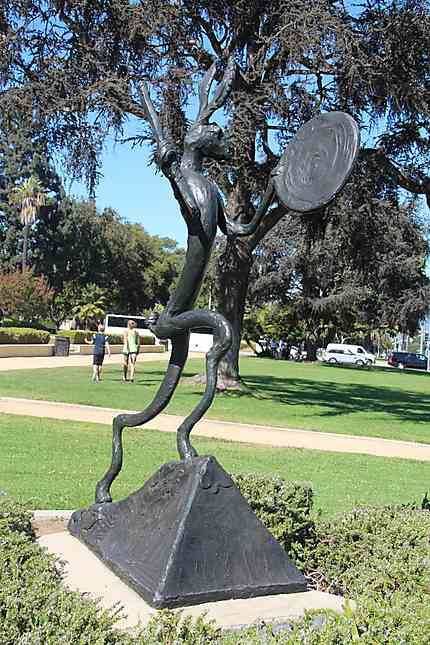 Statue à Beverly Hills