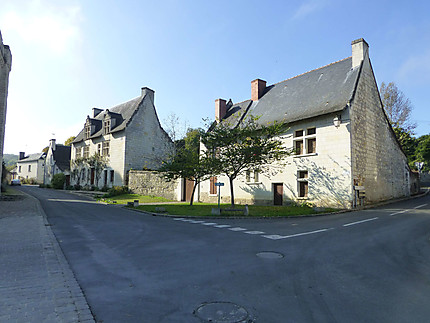 Maisons anciennes de Cunault