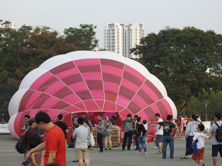 Festival international de ballons de Putrajaya - labretonnequivoyage