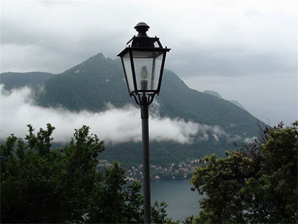 Lac de Côme, vu du village de Fagetto Lario