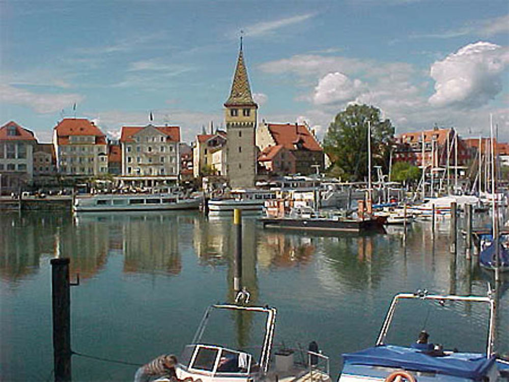 Lindau, frontière germano autrichienne