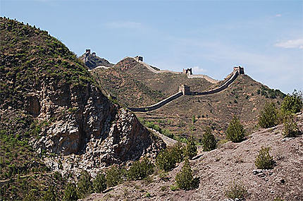 La Grande Muraille à Simatai