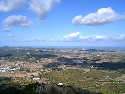 Monte El Toro au centre de l'île