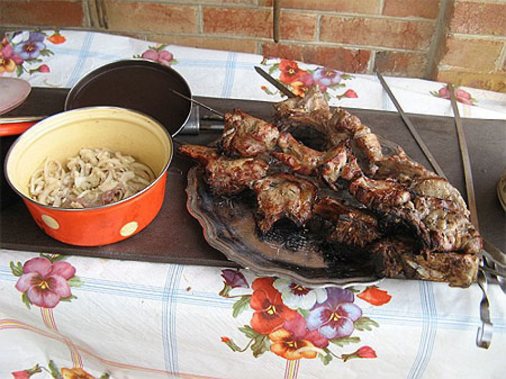 Shashlik (barbecue) à la Datcha