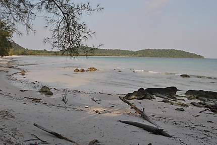 Plage sauvage de Koh Rong