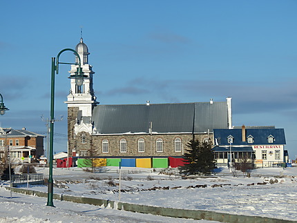 Vue de L'Église de Ste-Luce-sur-Mer