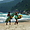 Surfeurs brésiliens sur une plage de Rio