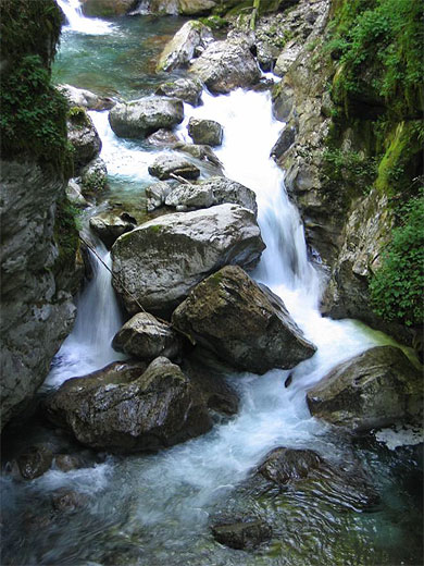Gorges de la Tolminka Gorges de la Tolminka