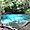 Piscine d'acides à Emerald Pool, Krabi, Thaïlande