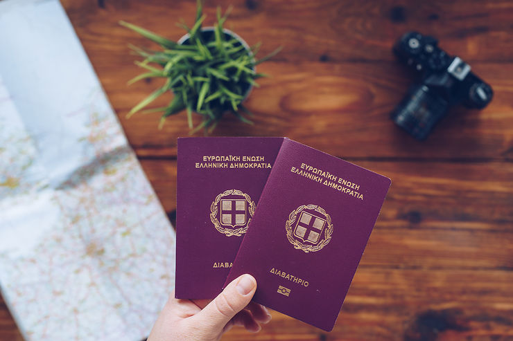 grece voyage passeport