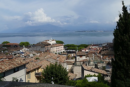 Vue panoramique sur Desenzano Del Garda 