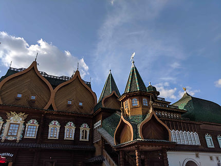 Tout en bois russe au palais de Kolomenskoye