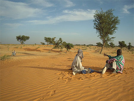 Dans les dunes de Ménégou