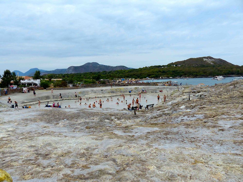 Vulcano - Bains de boue