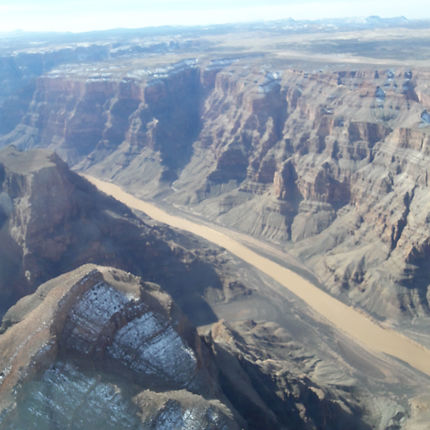 Grand Canyon vue du ciel