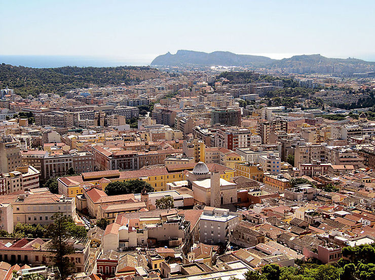 Vue sur Cagliari – Sardaigne