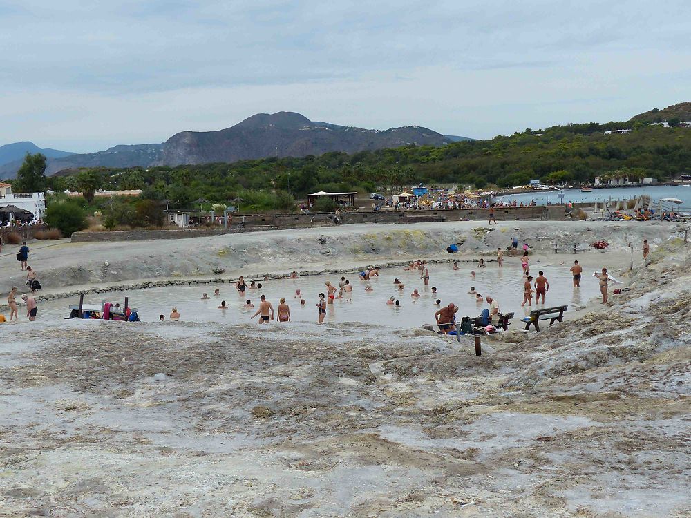 Vulcano - Bains de boue