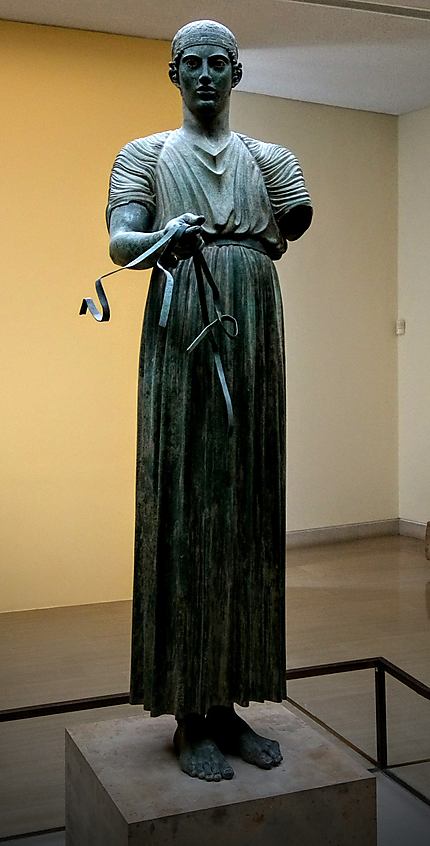 L'Aurige, musée de Delphes