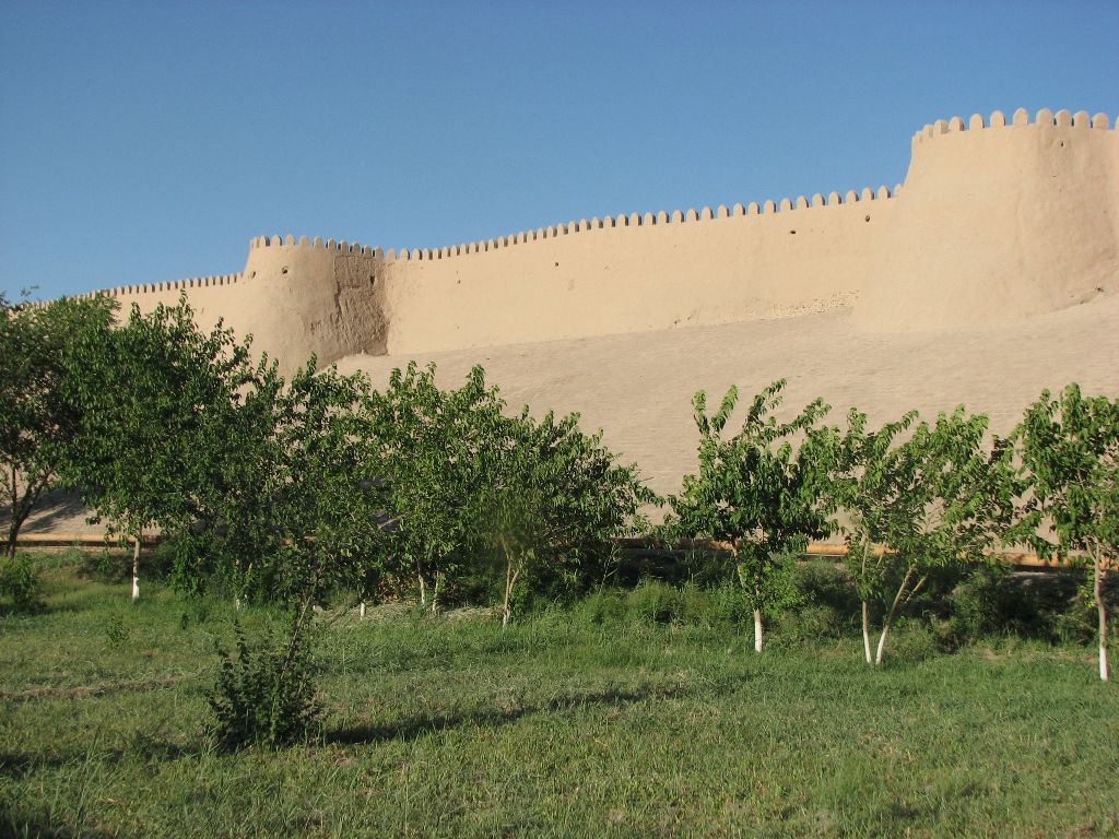 Khiva, les murailles
