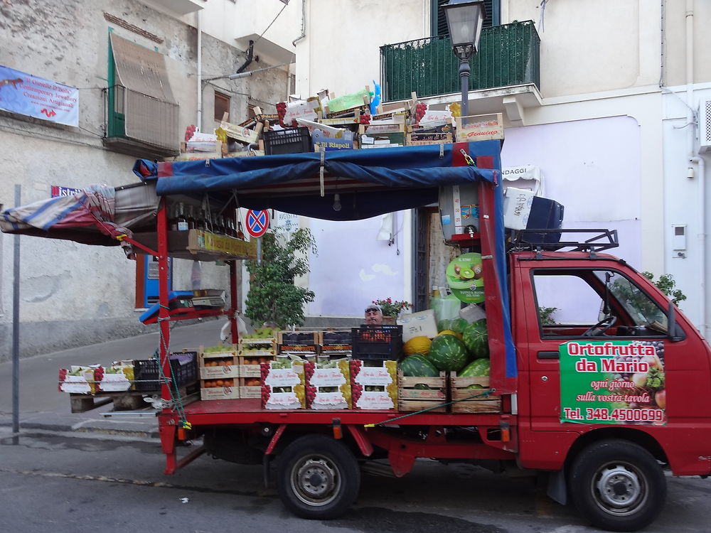 Jour de marché à Lipari