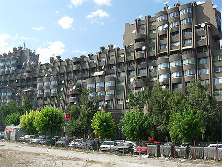 Barre d'immeubles à Novi Pazar Barre d'immeubles à Novi Pazar