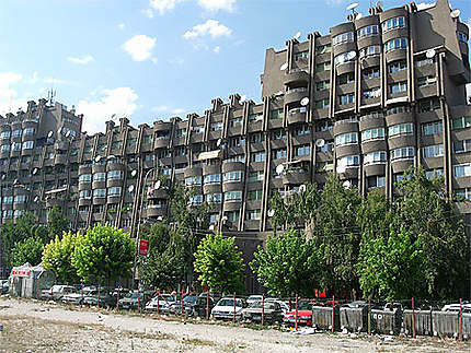 Barre d'immeubles à Novi Pazar