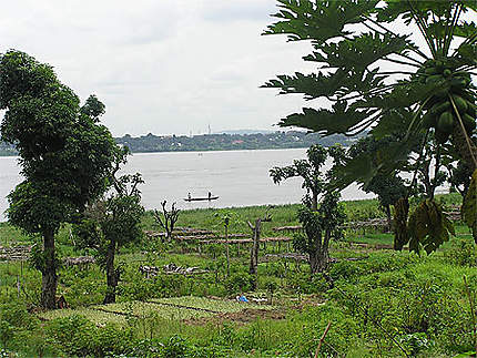 Brazzaville - bord du fleuve Congo