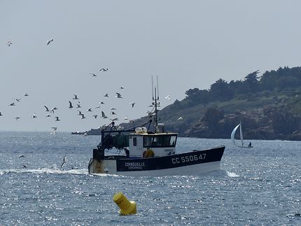 Retour de pêche à Kerfany