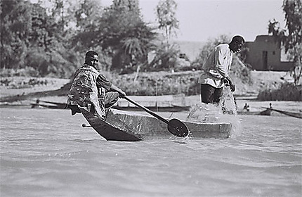 Pêcheurs sur le fleuve Niger