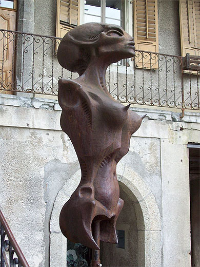 Sculpture de H.R. Giger Sculpture de H.R. Giger