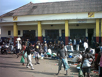 Marché de la ville de Sao Tomé