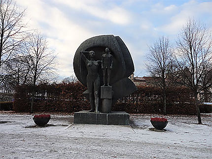 Une statue dans Akershus Slott
